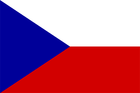 The Czech Republic flag